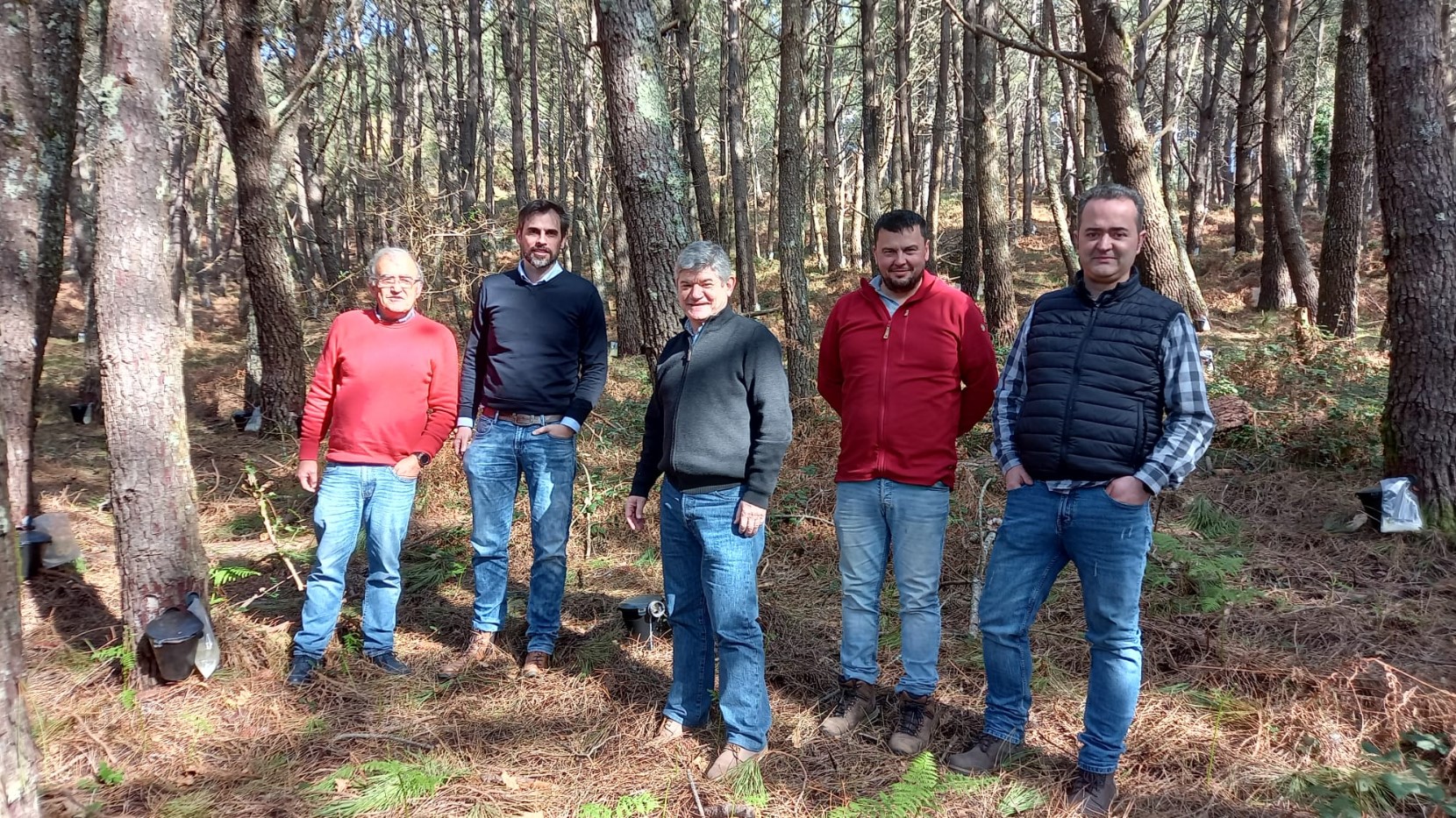 La Xunta convoca hoy 9 M€ en ayudas para inversiones en tecnologías y maquinarias forestales con motivo de impulsar aprovechamientos como el de la resina