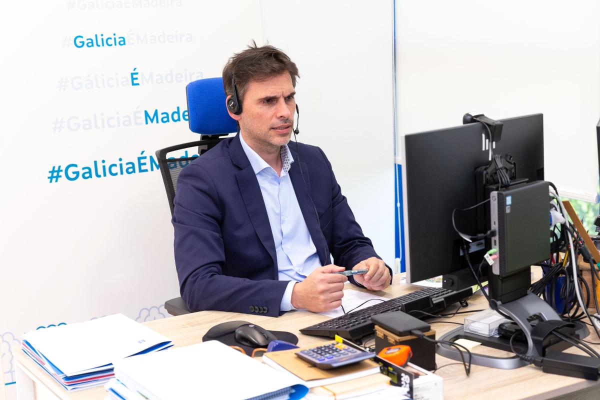 Jacobo Aboal, director de la Axencia Galega da Industria Forestal de la Xunta de Galicia